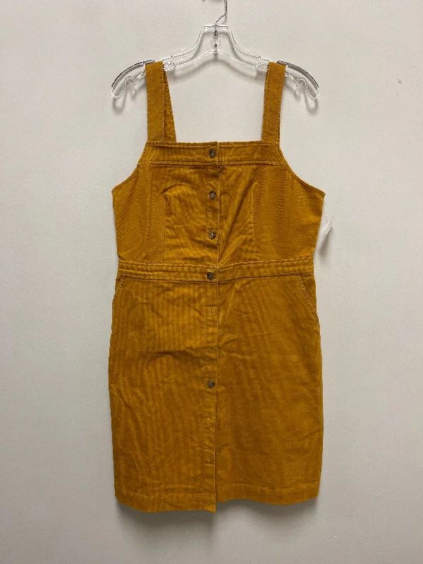 Dress Casual Short By J. Crew In Yellow, Size: L