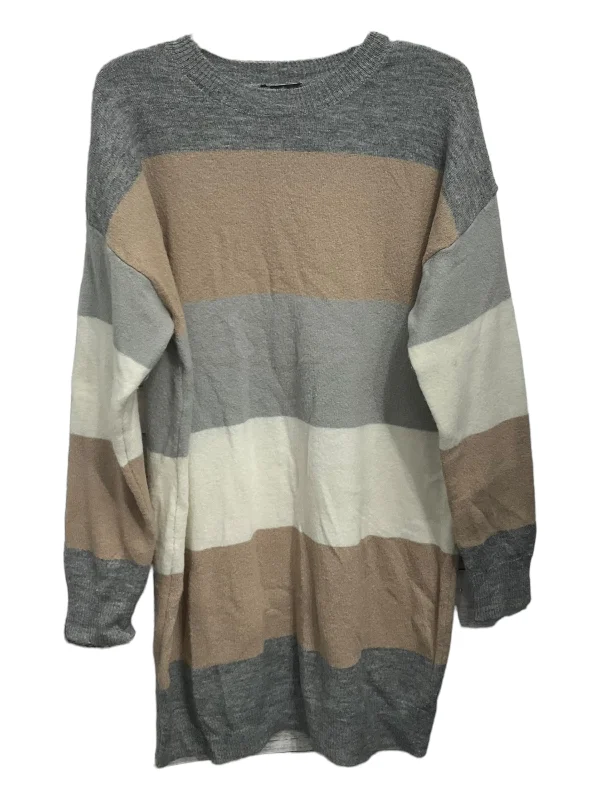 Dress Sweater By Lumiere In Multi-colored, Size: L