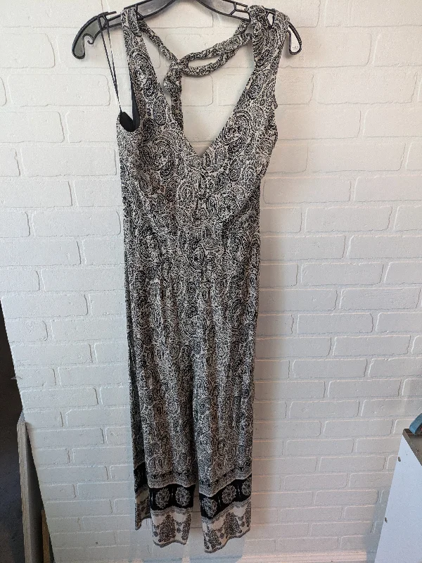 Jumpsuit By Mi Ami In Black & Cream, Size: L