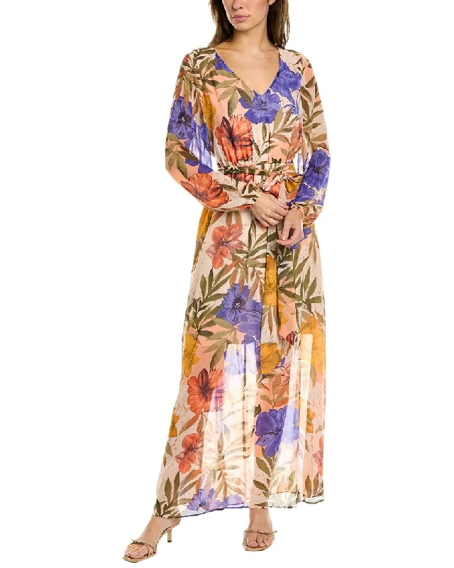 Anne Klein Chiffon Maxi Dress