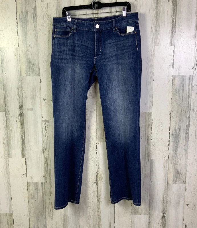 Jeans Boot Cut By White House Black Market In Blue Denim, Size: 12