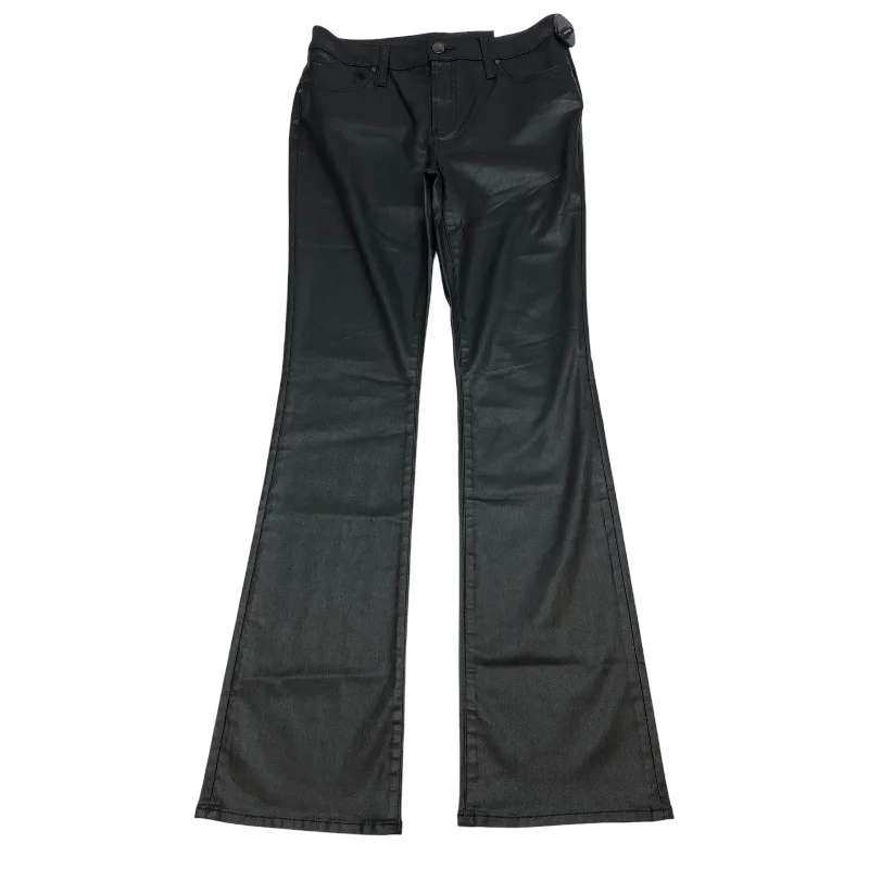 Jeans Flared By Chicos In Black Denim, Size: 2