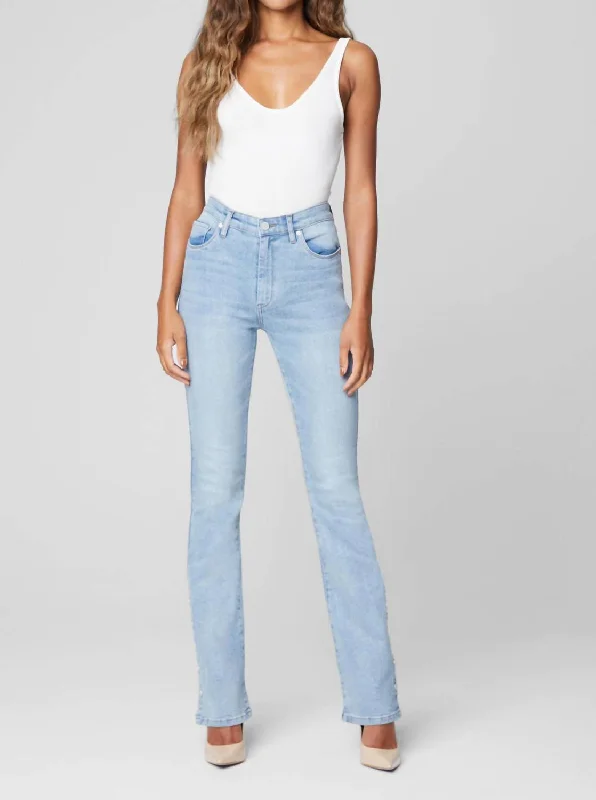 The Hoyt Mini Boot Jeans In Got My Ways