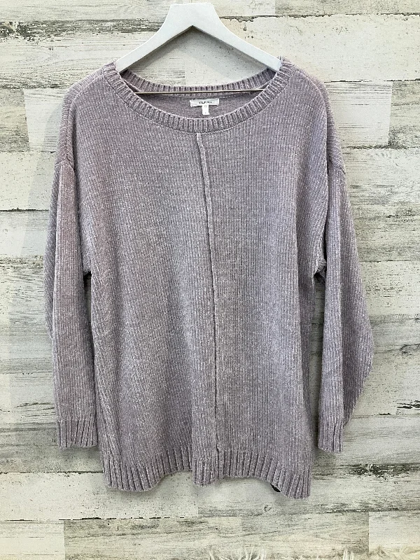 Top Long Sleeve By Maurices In Purple, Size: L