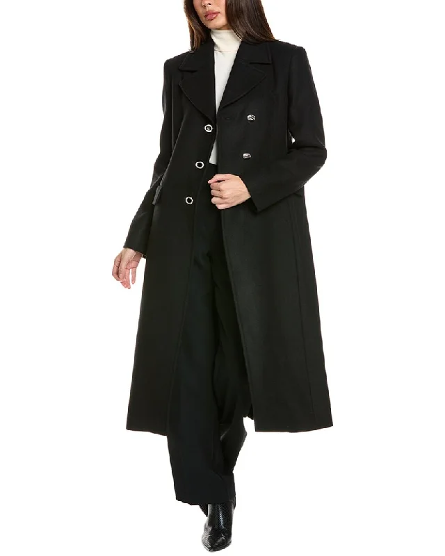 Hugo Boss Clafa Wool-Blend Coat